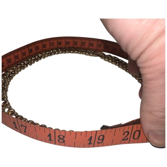 Vintage Gold Tone Woven Link Collar Necklace 19” Choker Statement Retro Glam - Picture 7 of 12